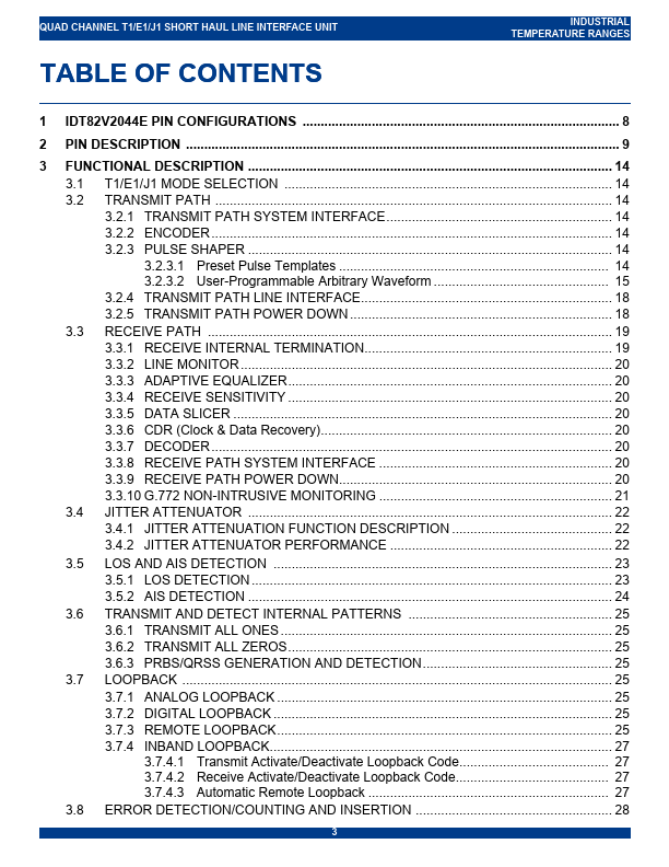 IDT82V2044E