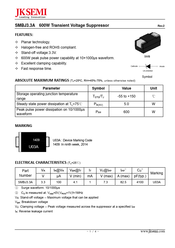 SMBJ3.3A