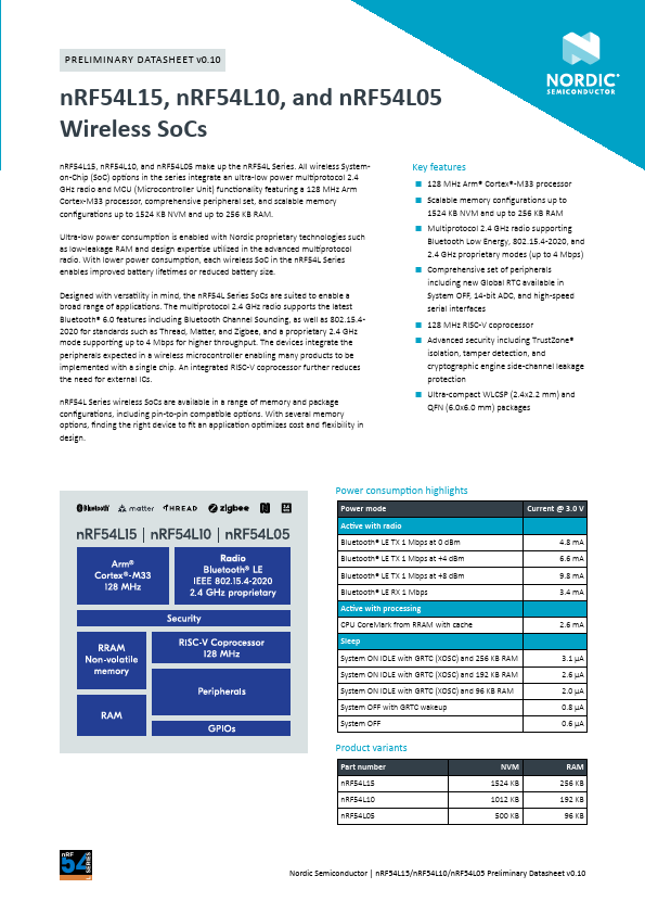  Datasheet Preview Page 1