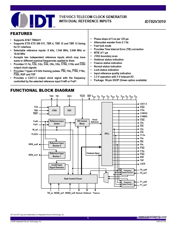 IDT82V3010