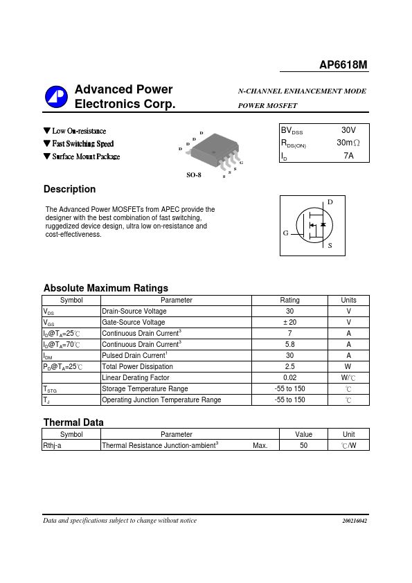 AP6618M