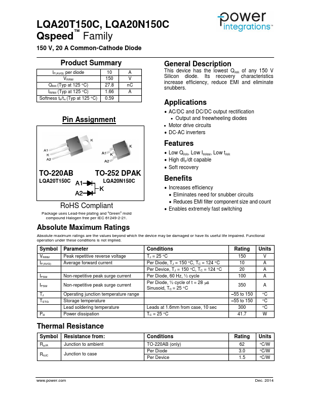 LQA20T150C