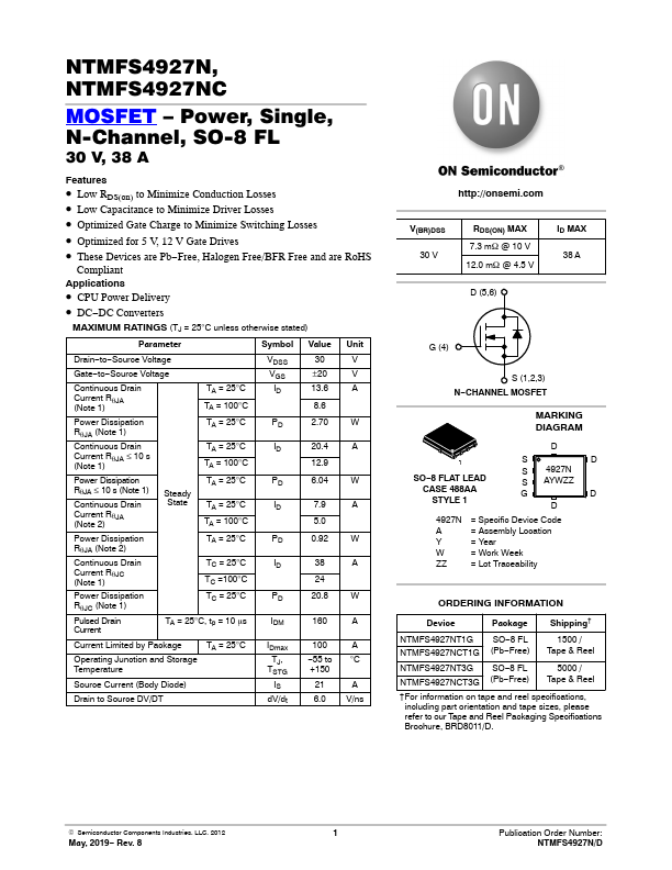 NTMFS4927NC