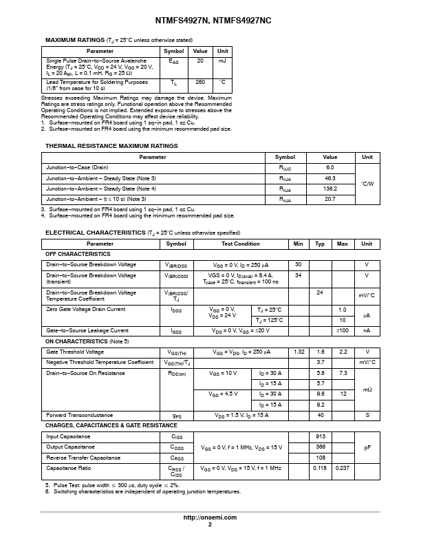 NTMFS4927NC