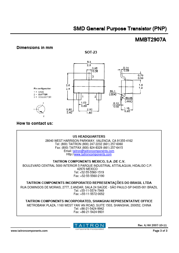 MMBT2907A