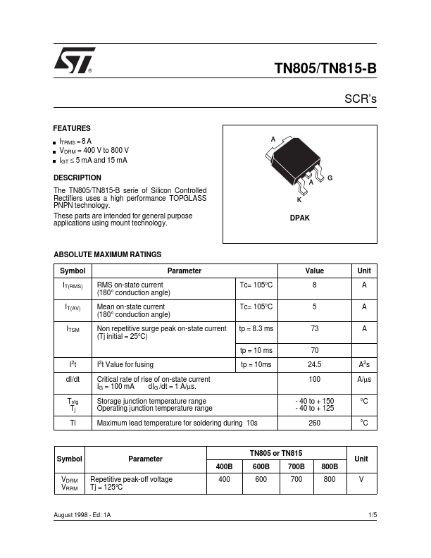 TN805-700B