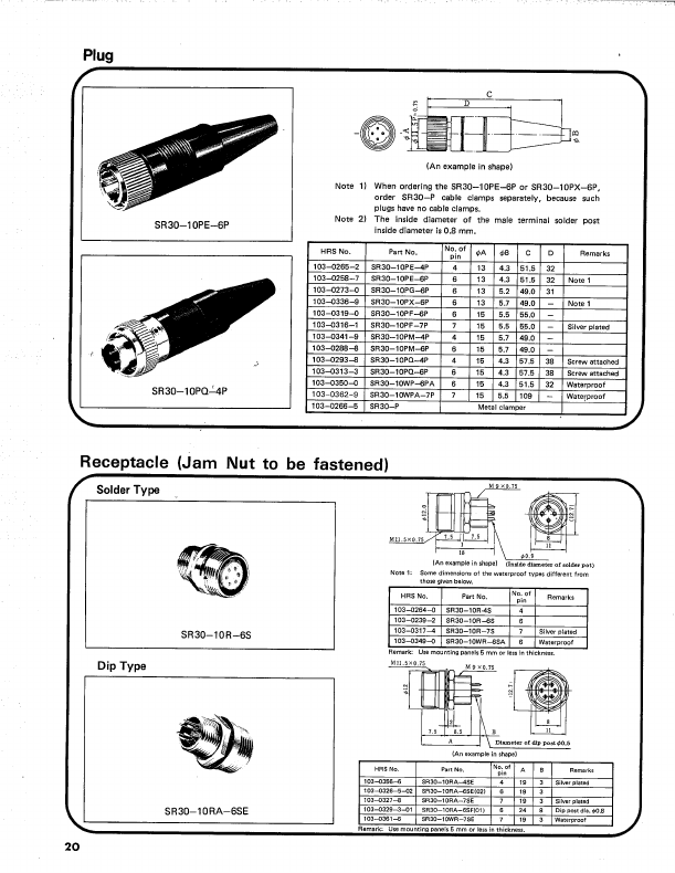 SR30-10PE-6P