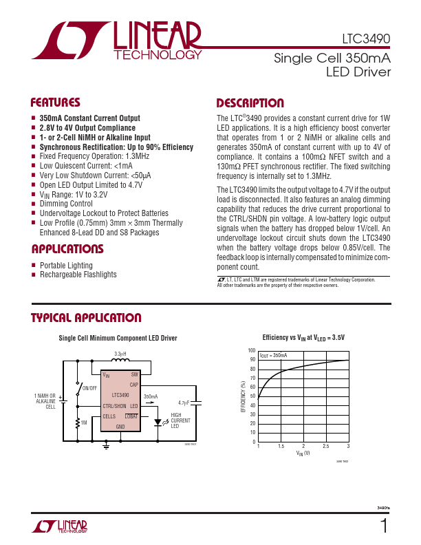 LTC3490