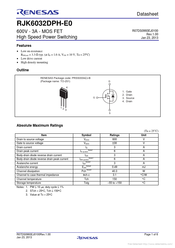 RJK6032DPH-E0