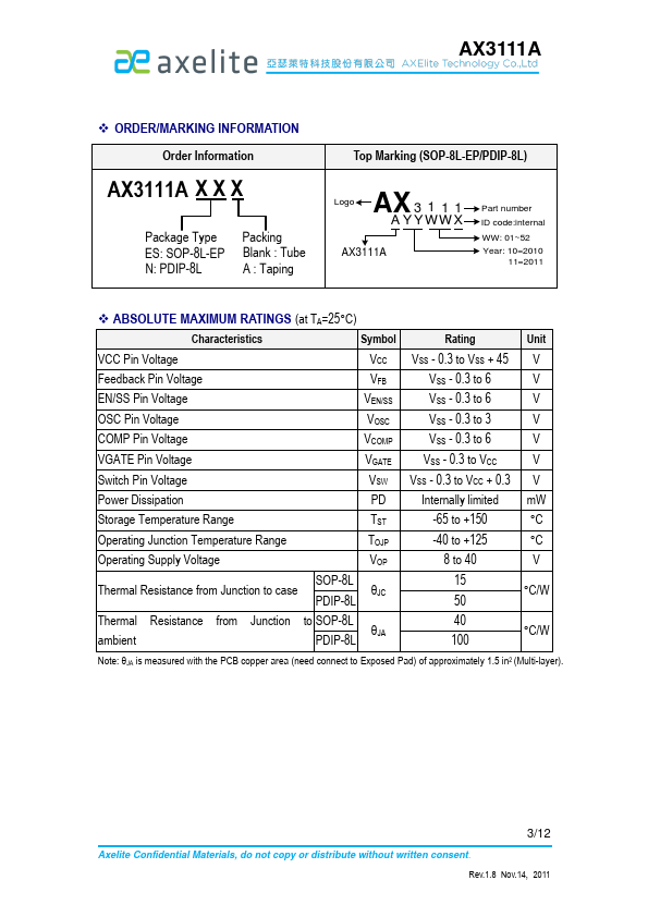 AX3111A