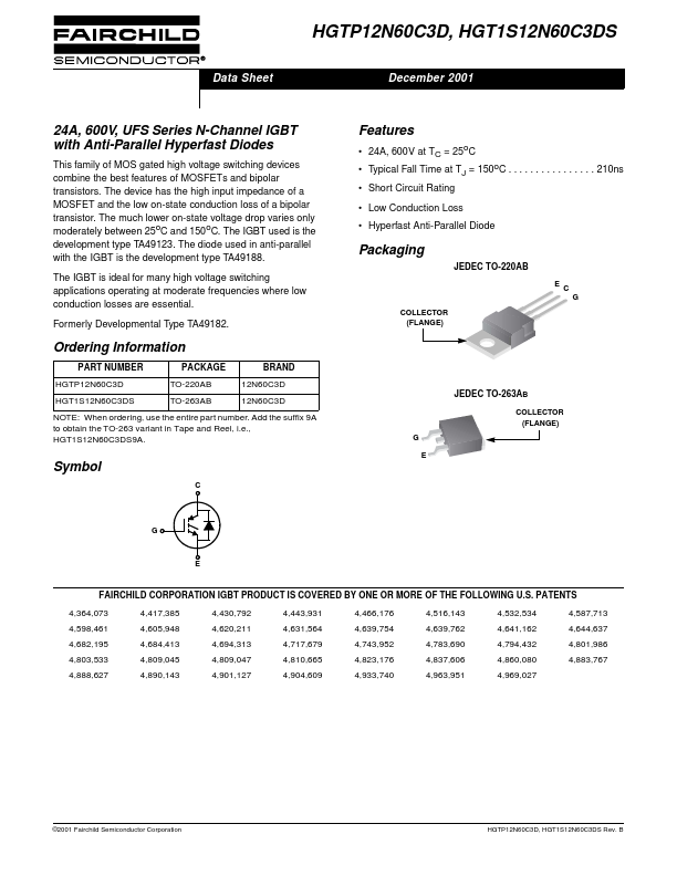 HGT1S12N60C3DS