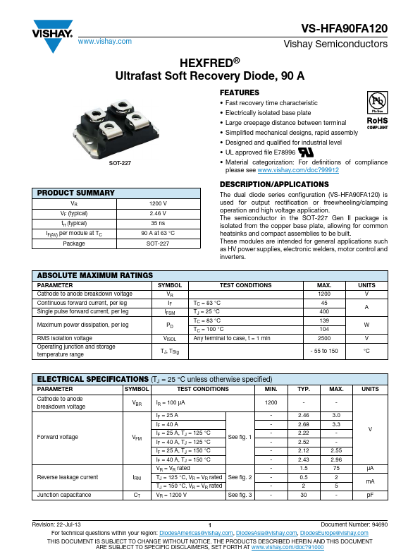 VS-HFA90FA120