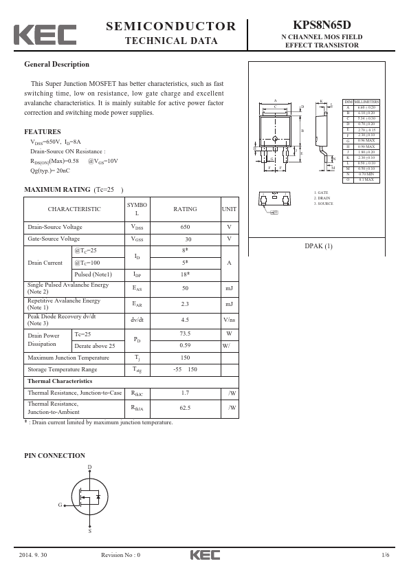 KPS8N65D