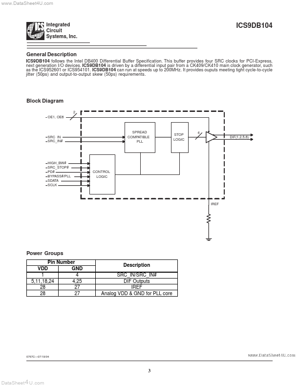 ICS9DB104