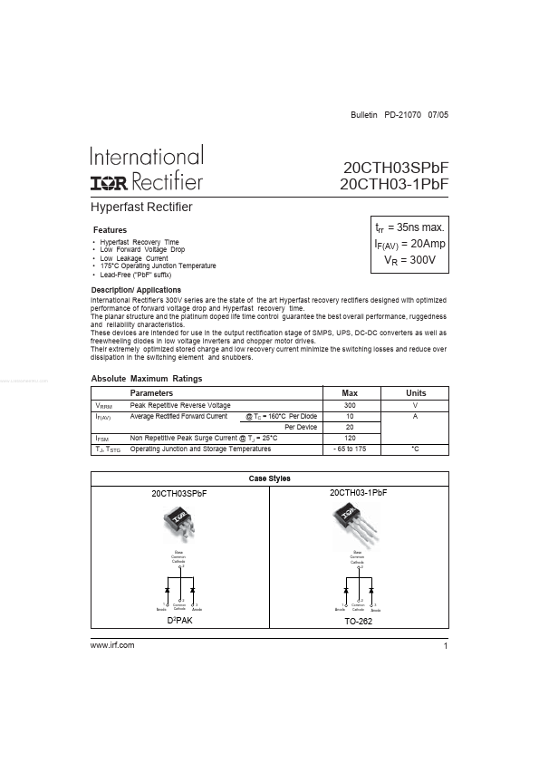 20CTH03SPbF