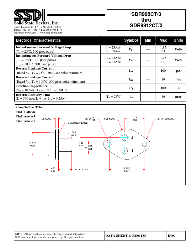 SDR999CT-3