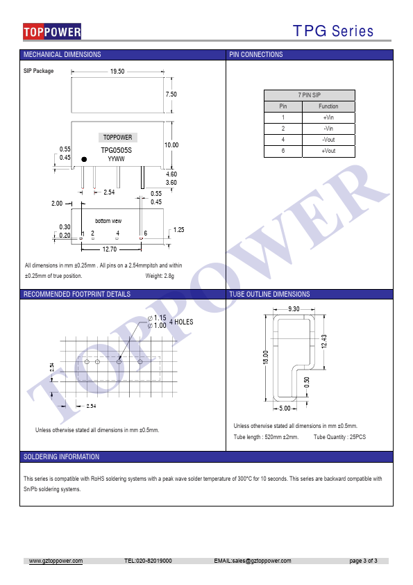 TPG0305S