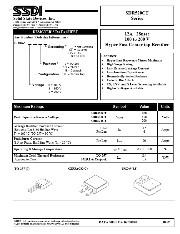 SDR522CT