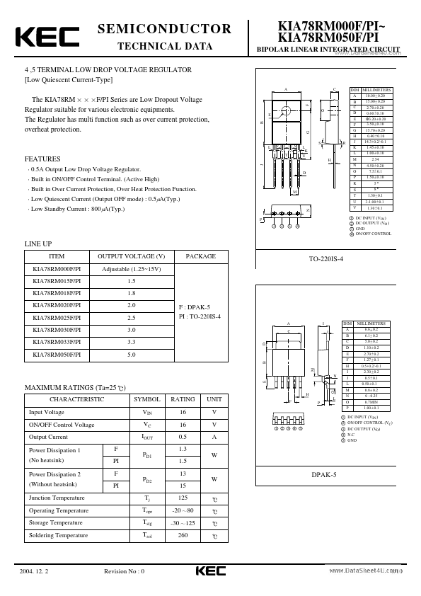 KIA78RM050PI