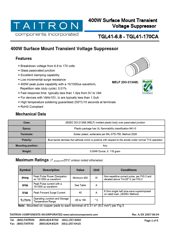 TGL41-170A