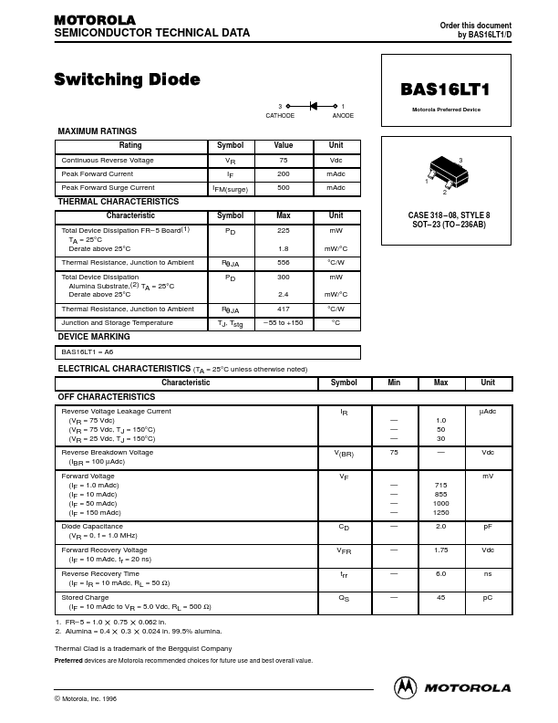 BAS16LT1