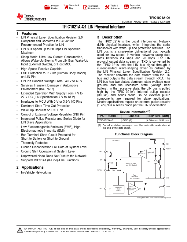 TPIC1021A-Q1