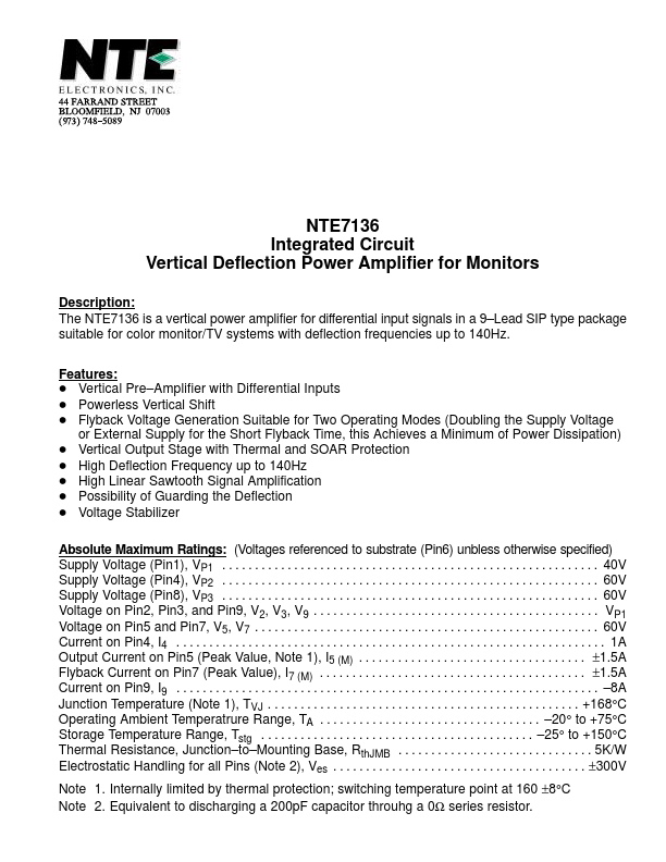 NTE7136