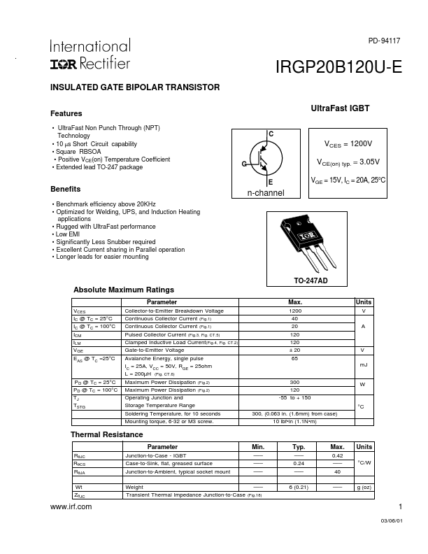 IRGP20B120U-E