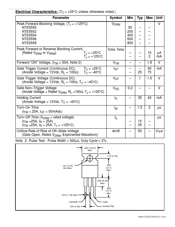 NTE5556