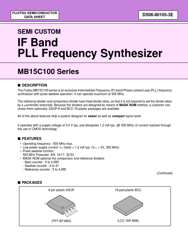 MB15C100PFV