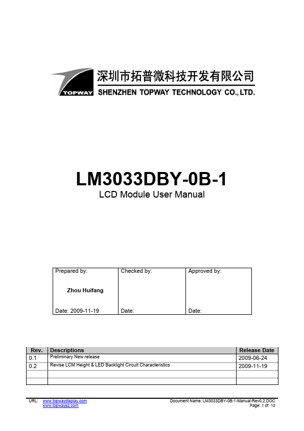 LM3033DBY-0B-1