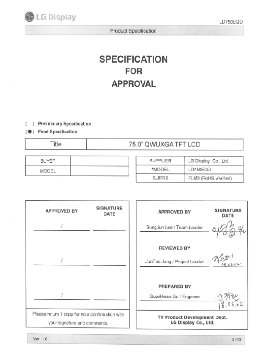 LD750EQD-FLM2 Datasheet Preview