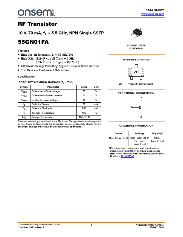 55GN01FA Datasheet Preview