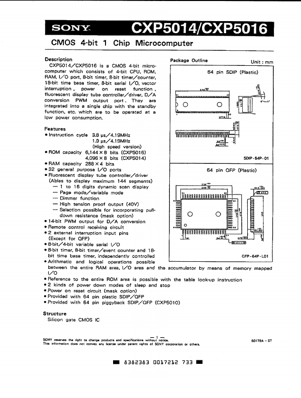 CXP5016