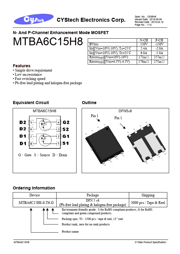 MTBA6C15H8