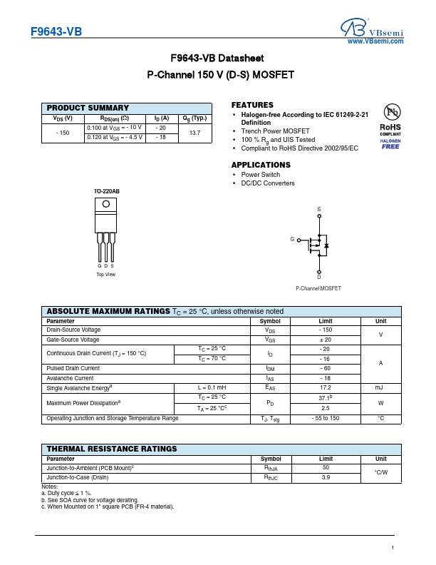 F9643 Datasheet Preview
