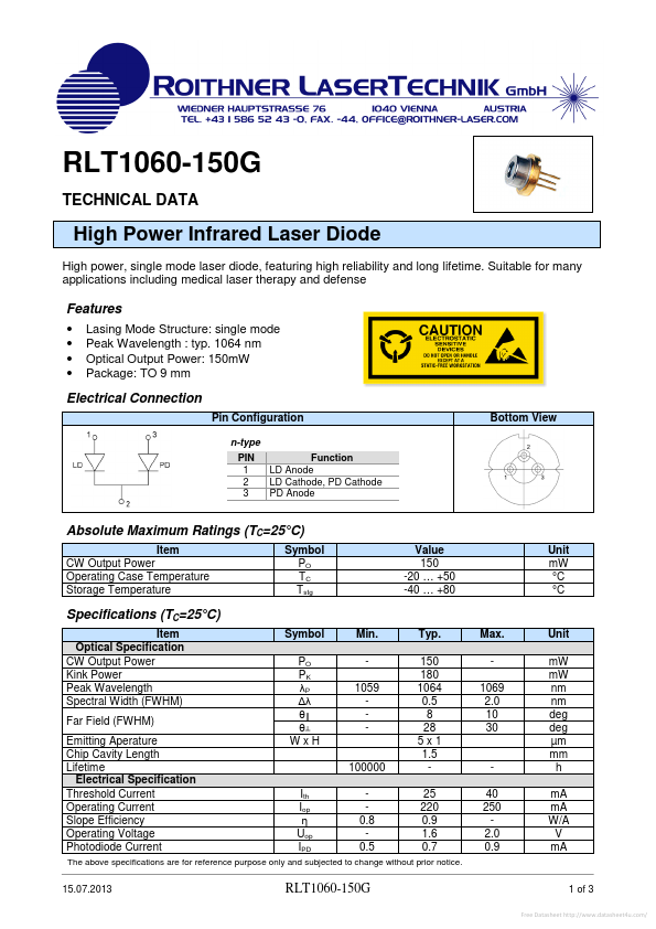 RLT1060-150G