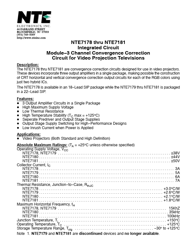 NTE7181