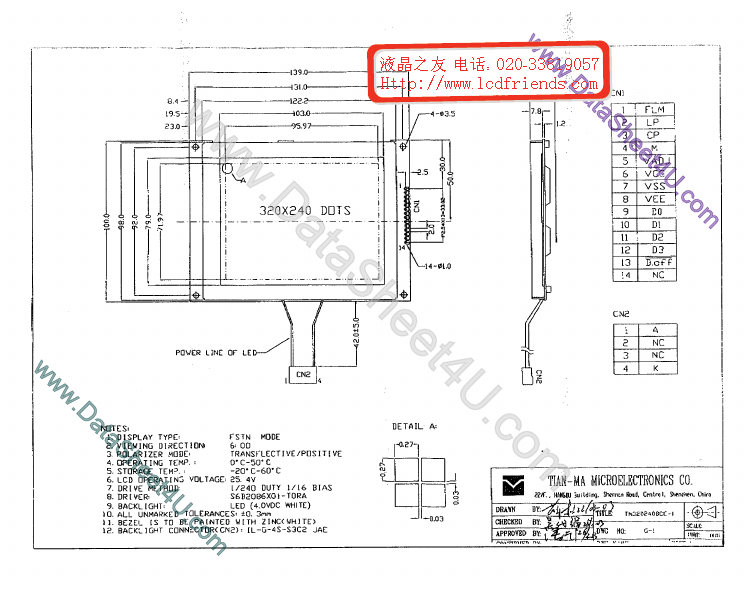 TM320240BCC-1