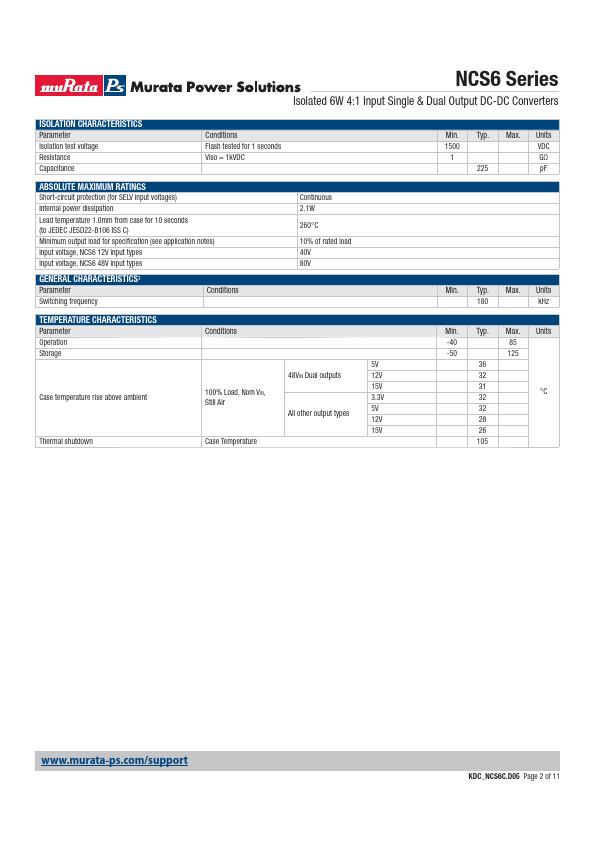 NCS6D1205C