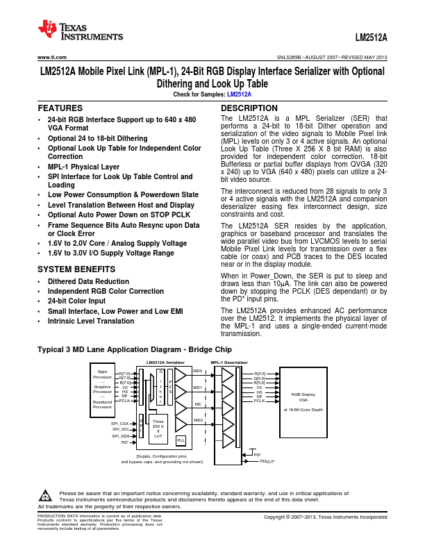 LM2512A