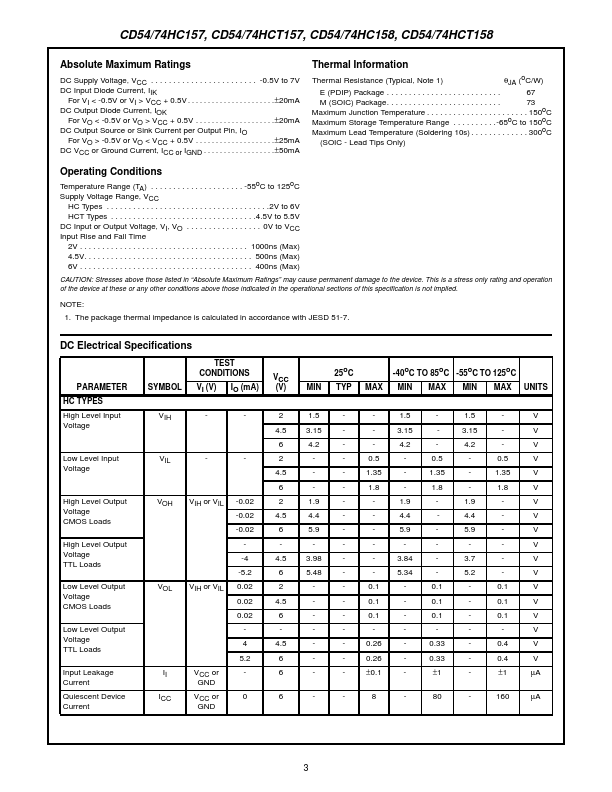 74HC157