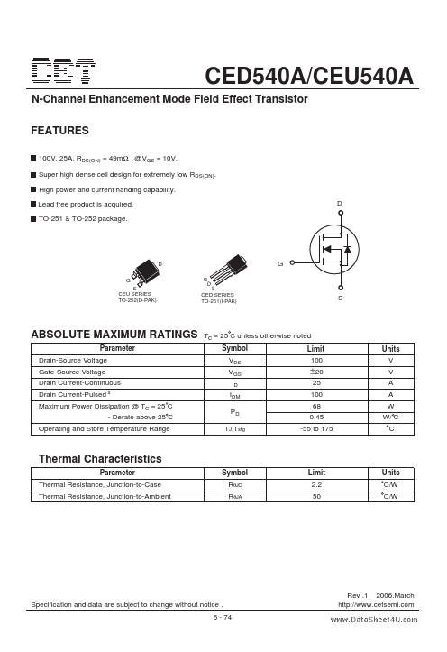 CED540A