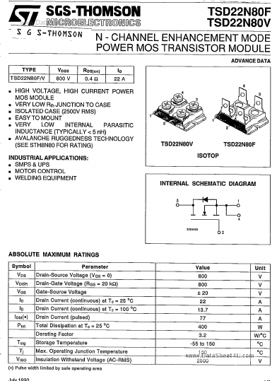 TSD22N80V