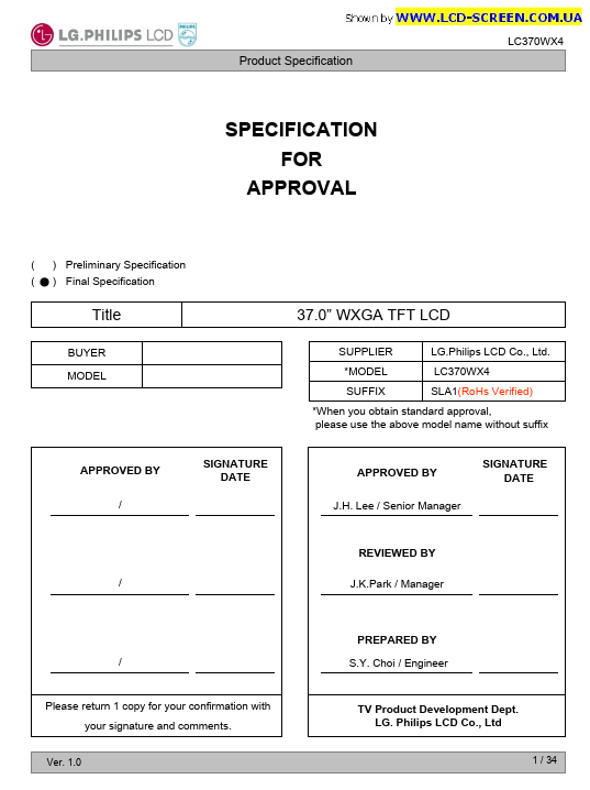 LC370WX4-SLA1