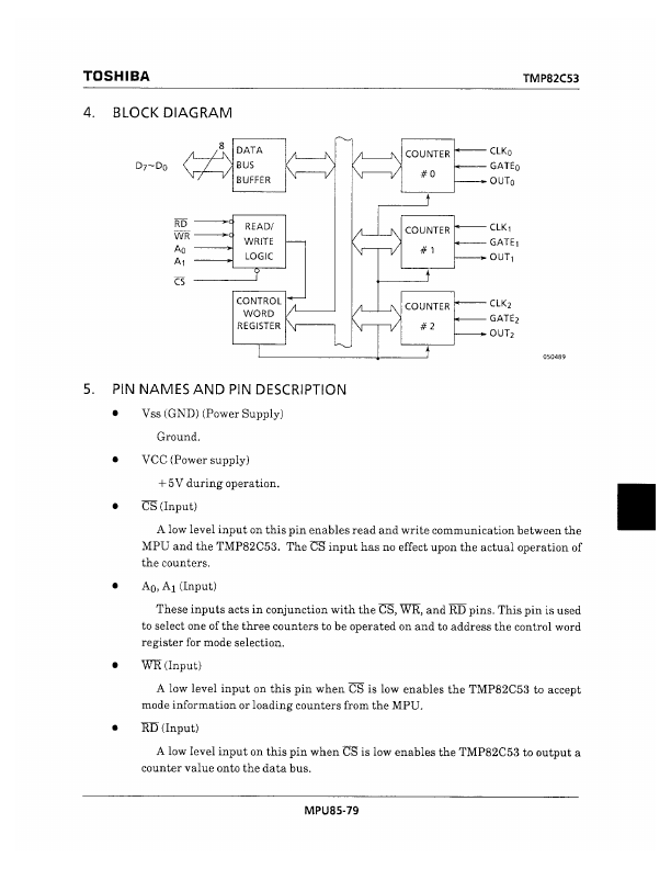 TMP82C53P-2