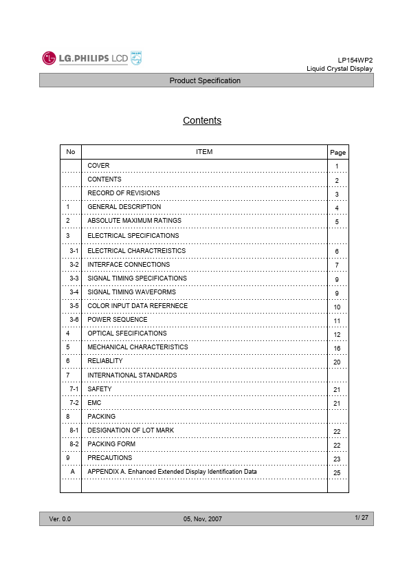 LP154WP2-TLA3