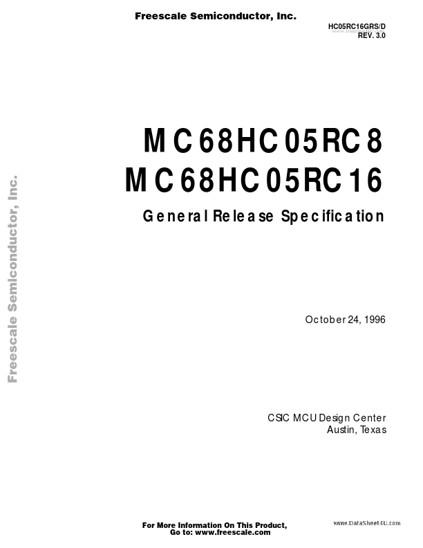 MC68HC05RC16