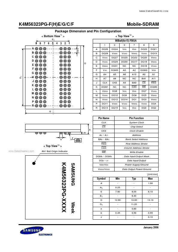 K4M56323PG-F