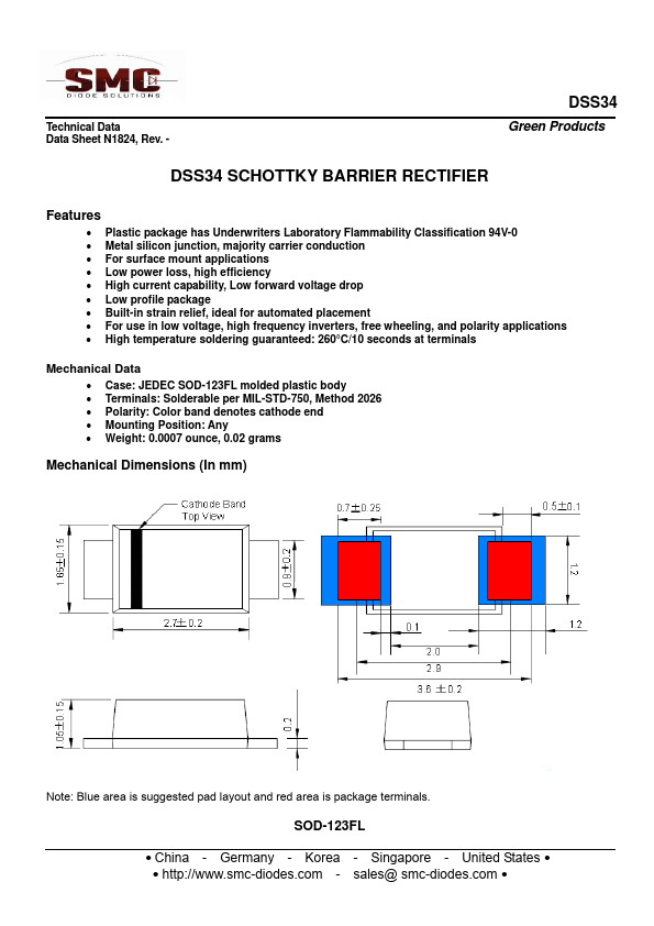 DSS34 Datasheet Preview